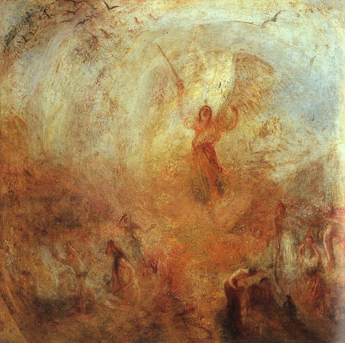 Joseph Mallord William Turner Angel Standing in a Storm china oil painting image